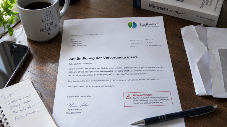 Versorgungssperre wegen Zahlungsrückständen des Vermieters – was können Mieter tun?